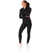 Legginsy jeździeckie Classic Full Grip Czarne Legginsy jeździeckie Classic Full Grip Czarne