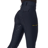 Legginsy jeździeckie Classic Full Grip Granatowe Legginsy jeździeckie Classic Full Grip Granatowe