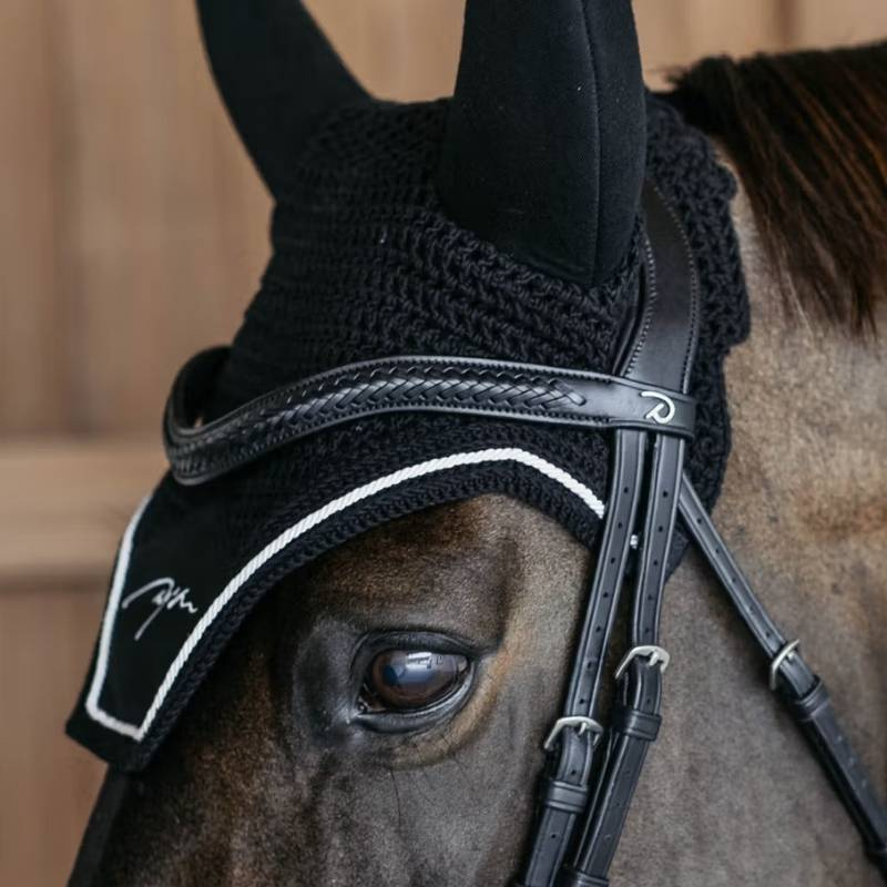 Naczółek V-form Plaited New English Collection Czarny
