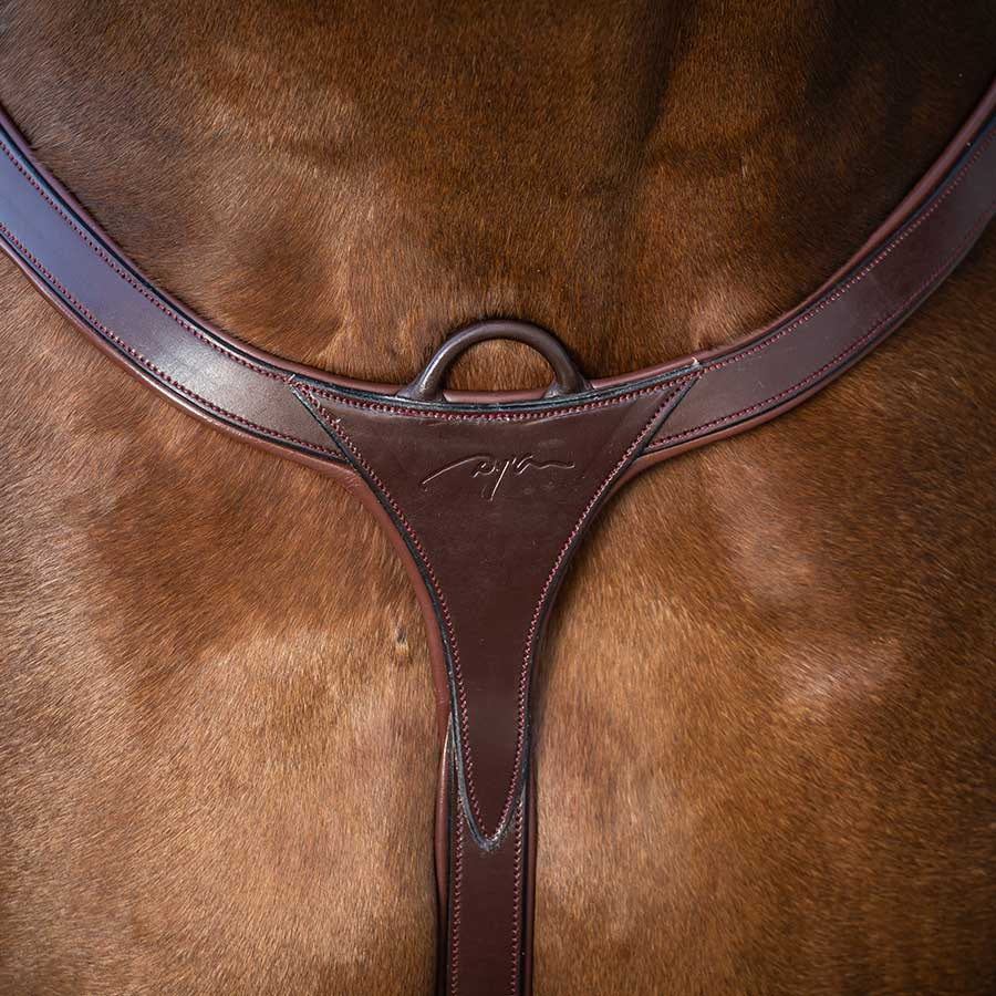 Napierśnik z długim mostkiem NE Brązowy