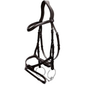 Ogłowie anatomiczne X-Fit NE Czarne Ogłowie anatomiczne X-Fit NE Czarne