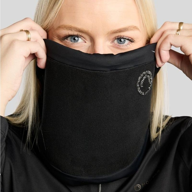 Komin na szyję MoEllie Fleece Crystals Czarny