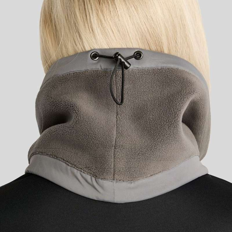 Komin na szyję MoEllie Fleece Crystals Szary