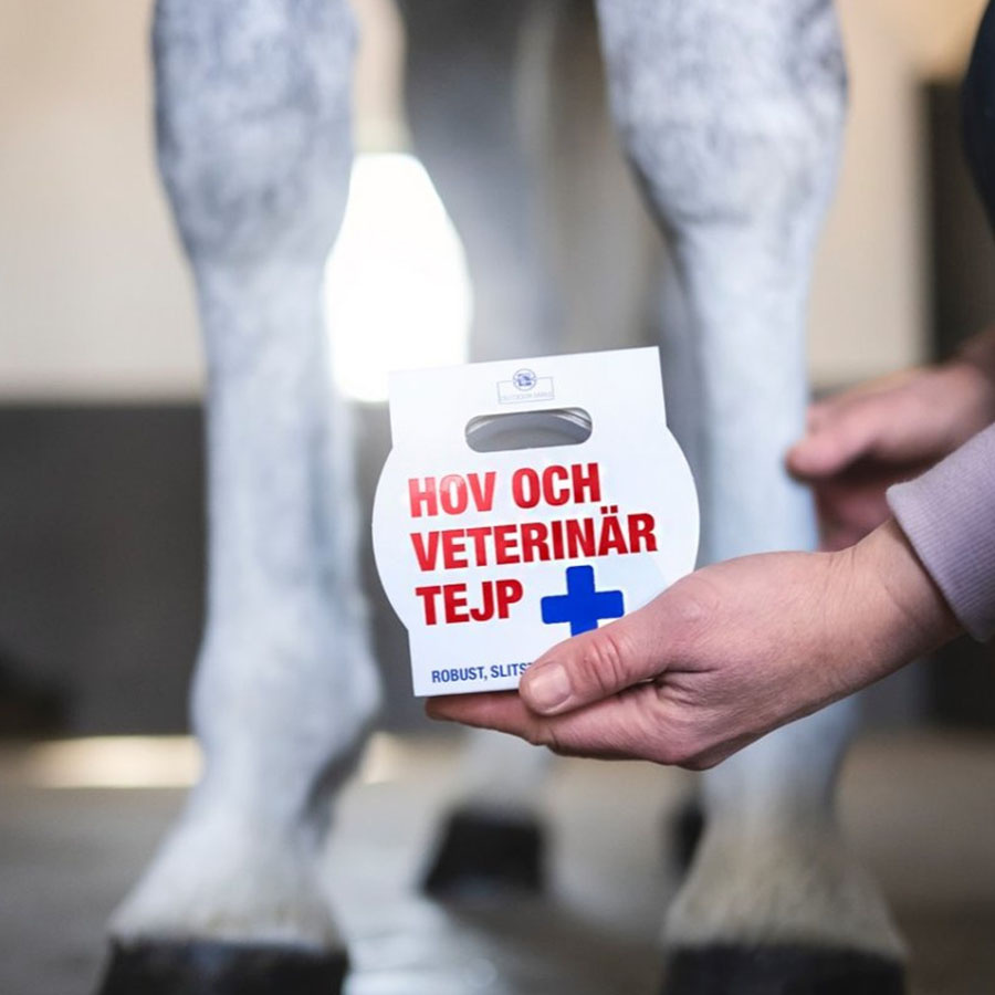 Taśma weterynaryjna do kopyt Biała