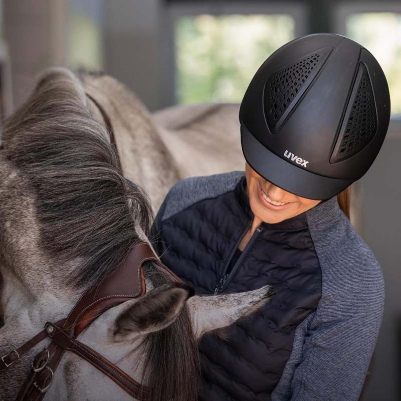 Kask jeździecki MIPS Exxential III Czarny