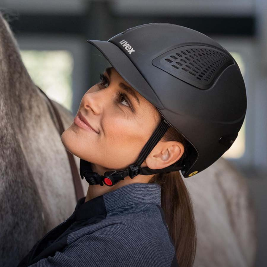 Kask jeździecki MIPS Exxential III Czarny