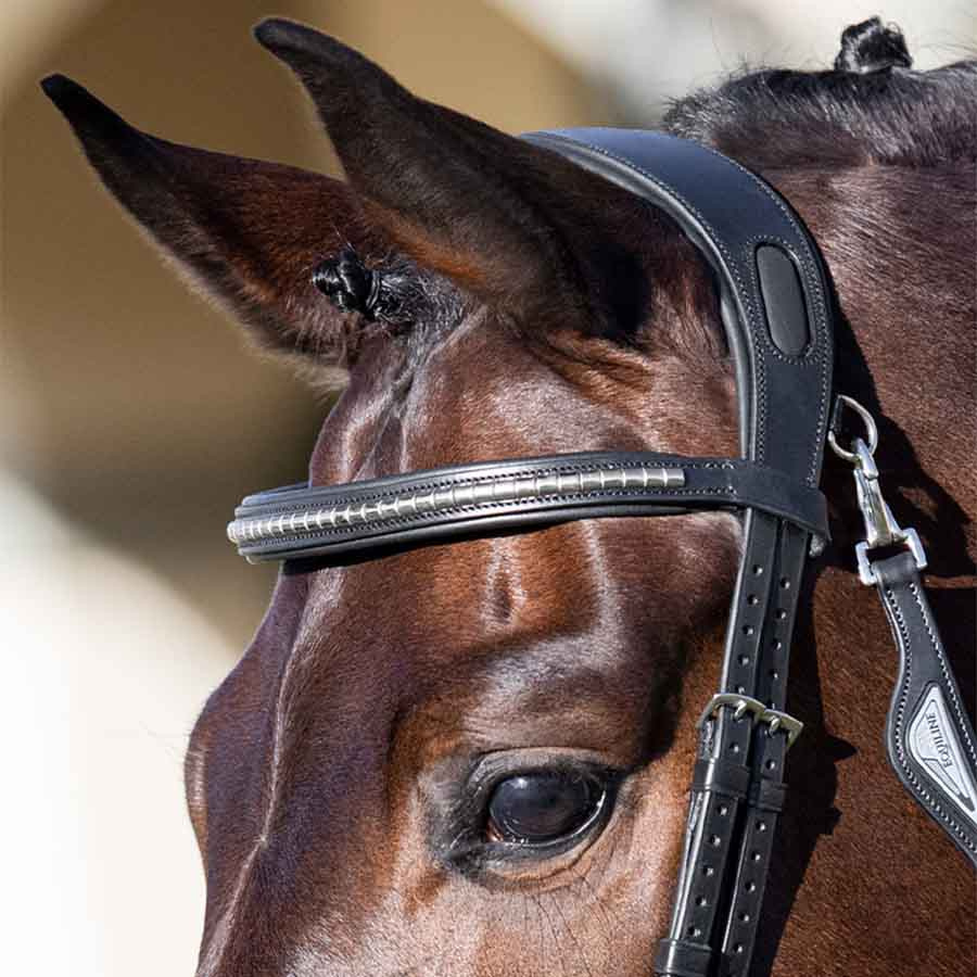 Naczółek Clincher Czarny/Srebrny
