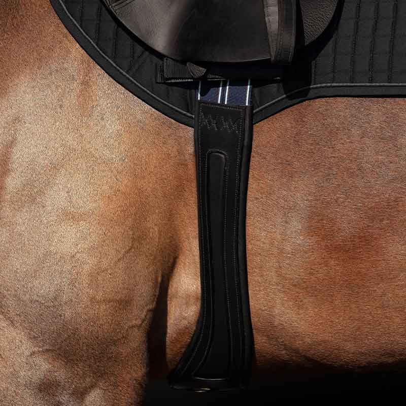 Popręg Rambo Micklem Comfort Czarny