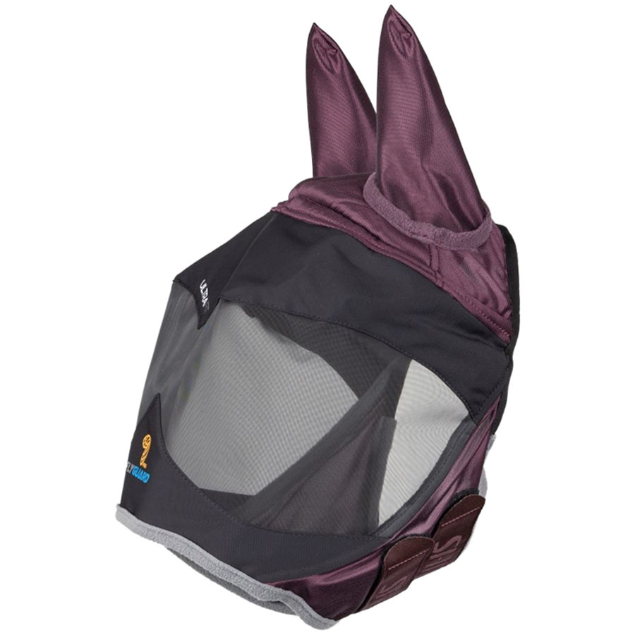 Maska przeciw owadom Deluxe with Ears Bordowa