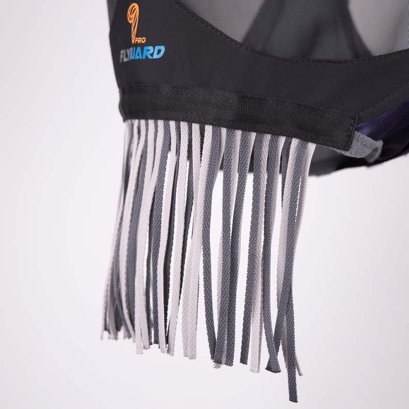 Maska przeciw owadom Deluxe with Ears & Nose Fringe Bordowa
