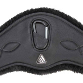 Anatomiczny popręg LUSSO Supafleece Czarny Anatomiczny popręg LUSSO Supafleece Czarny