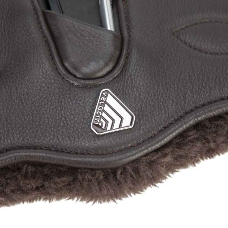 Anatomiczny popręg LUSSO Supafleece Brązowy