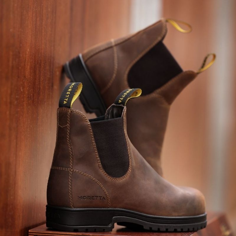 Buty ochronne Adriano Brązowe