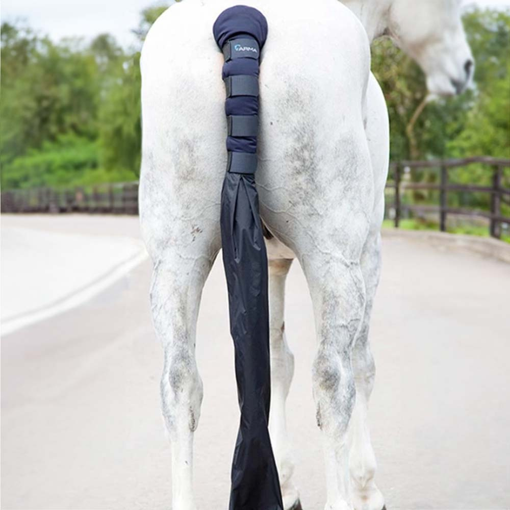 Ochraniacz ogona z kieszonką Granatowy