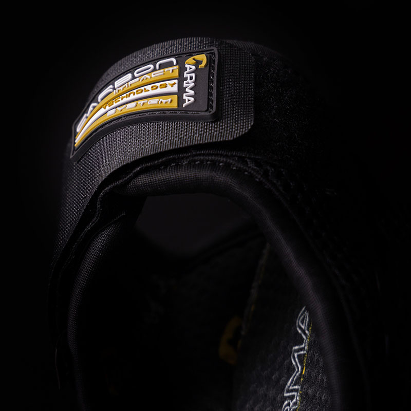 Ochraniacze skokowe tył Oxi-Zone Air Motion Czarne