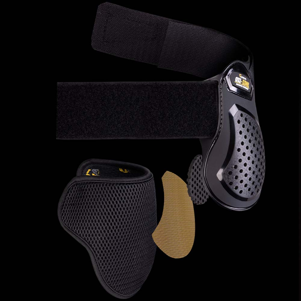 Ochraniacze skokowe tył Oxi-Zone Air Motion Czarne