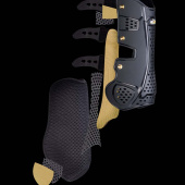 Ochraniacze skokowe przód Oxi-Zone Air Motion Allround Czarne Ochraniacze skokowe przód Oxi-Zone Air Motion Allround Czarne