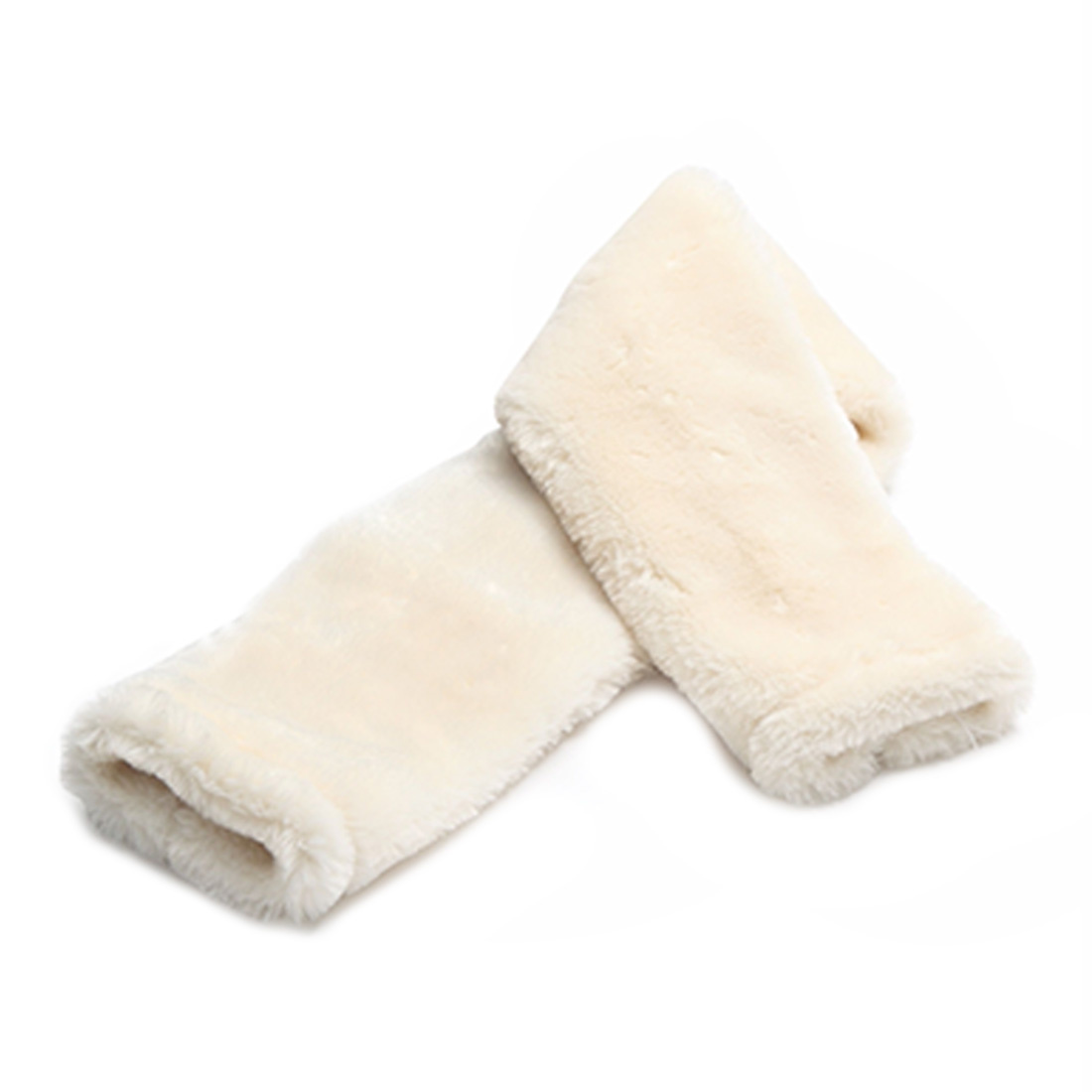 Futerko na popręg SupaFleece Sleeve Biały