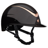 Kask Alina Ellipse Glossy Czarny/Rose Gold Kask Alina Ellipse Glossy Czarny/Rose Gold