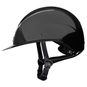 Kask jeździecki Alina Ellipse Błyszczący Czarny/Gun Metal Kask jeździecki Alina Ellipse Błyszczący Czarny/Gun Metal