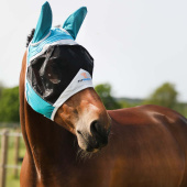 Maska przeciw owadom Fine Mesh z uszami Teal/Szara Maska przeciw owadom Fine Mesh z uszami Teal/Szara