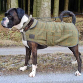 Derka dla psa Tweed Zielona Derka dla psa Tweed Zielona