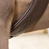 Anatomiczny popręg LUSSO Elastic Brązowy Anatomiczny popręg LUSSO Elastic Brązowy