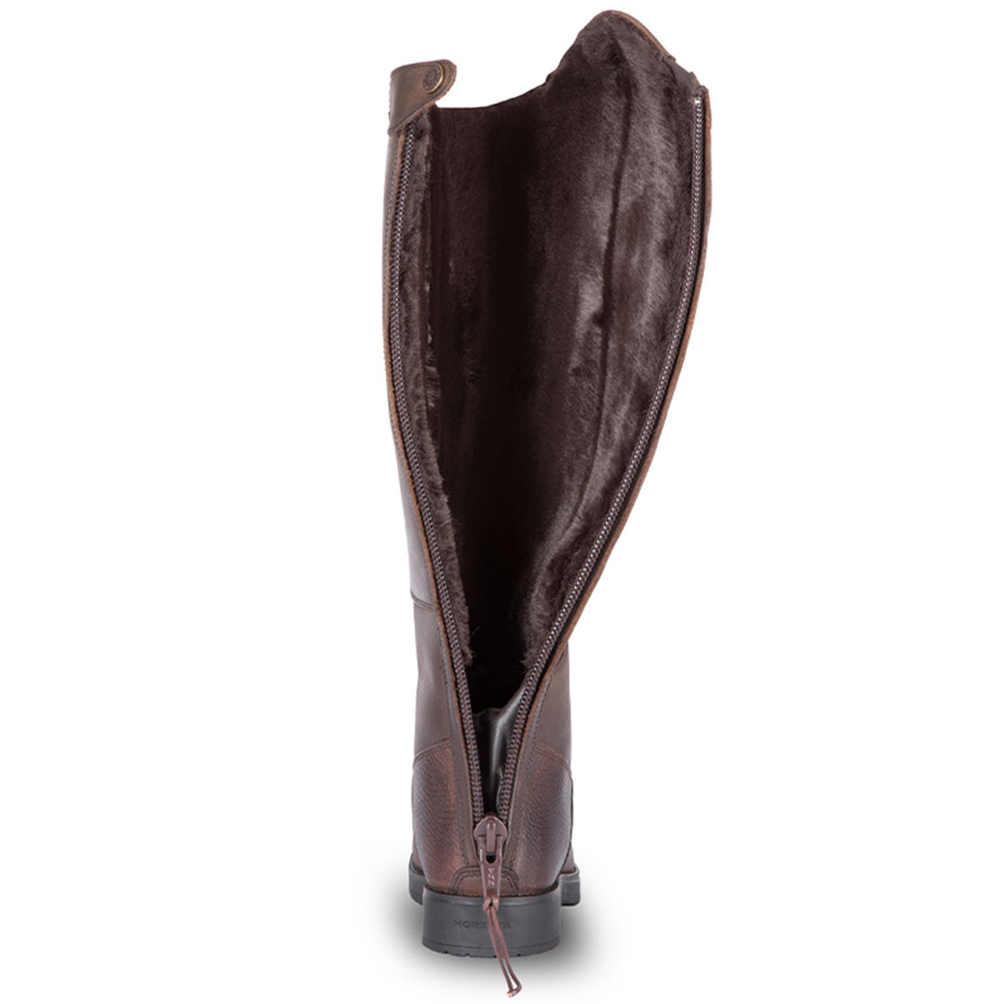 Oficerki zimowe Ventura Ciemny brąz