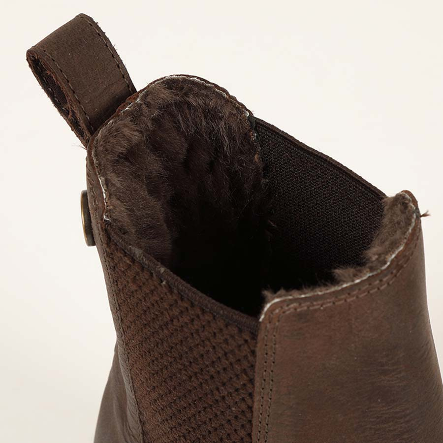 Sztyblety zimowe Verona Brązowe