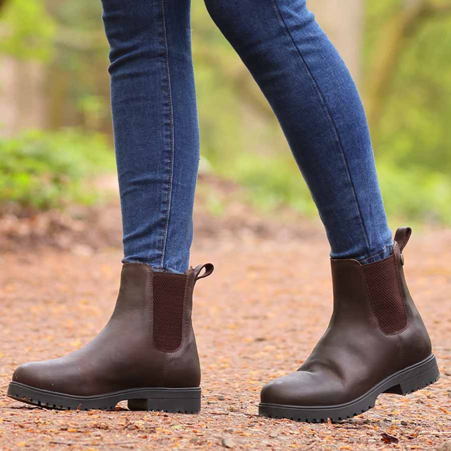 Sztyblety zimowe Verona Brązowe