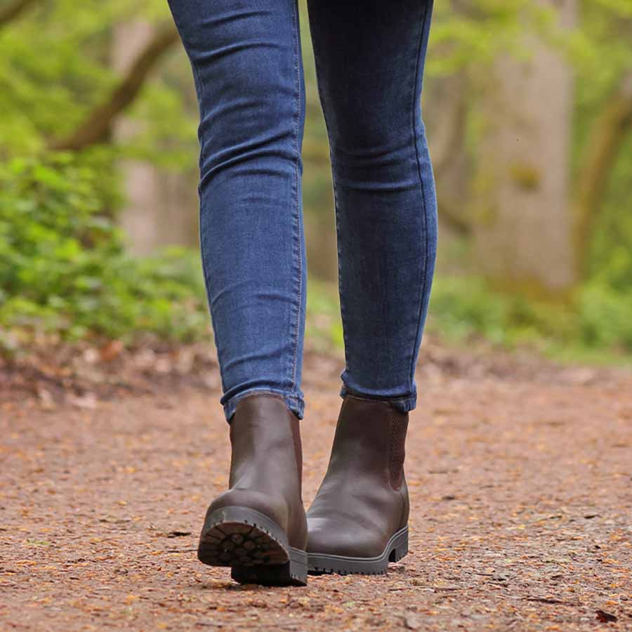 Sztyblety zimowe Verona Brązowe