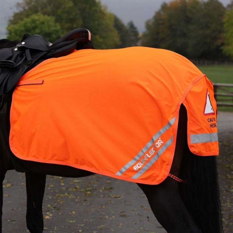 Derka lędźwiowa Mesh Reflective Pomarańczowa