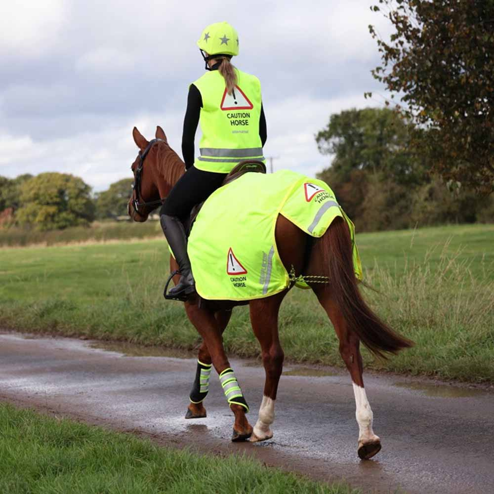 Derka lędźwiowa Mesh Reflex Żółta