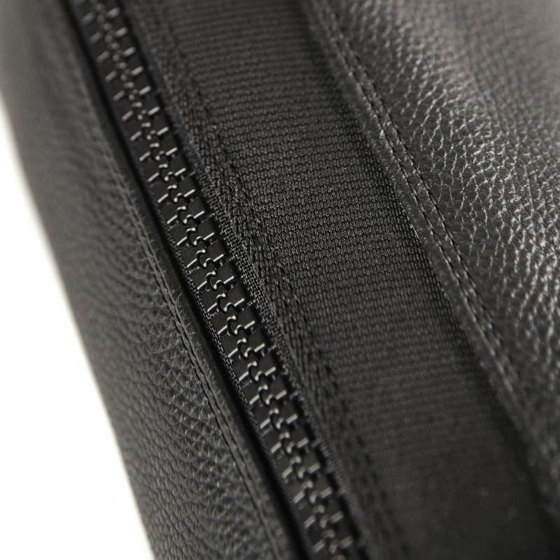 Czapsy Leather Czarne