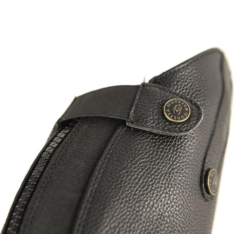 Czapsy Leather Czarne