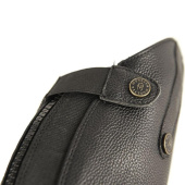 Czapsy Leather Czarne Czapsy Leather Czarne