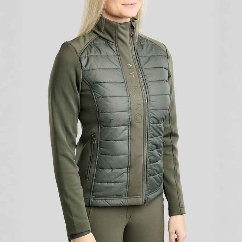 Kurtka hybrydowa Emma Softshell Forest Green