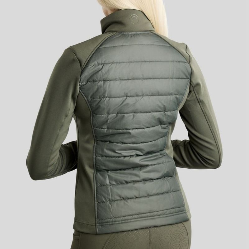 Kurtka hybrydowa Emma Softshell Forest Green