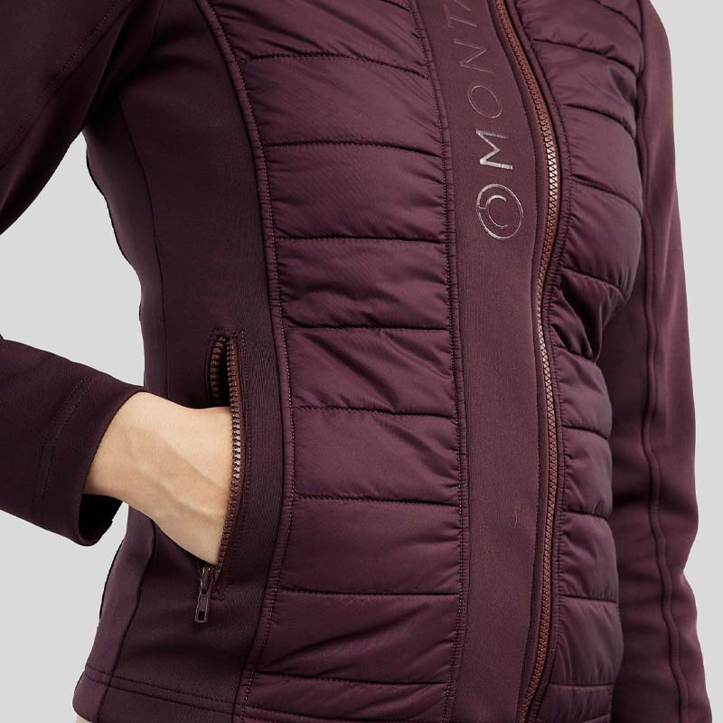 Kurtka hybrydowa Emma Softshell Fig