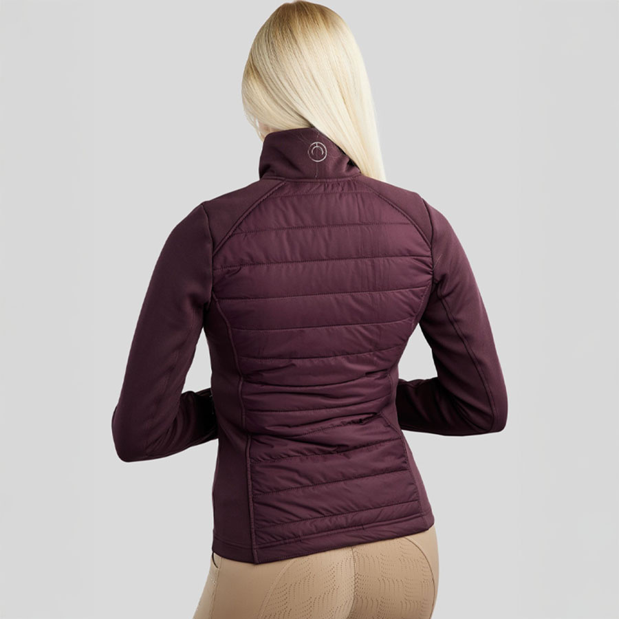 Kurtka hybrydowa Emma Softshell Fig
