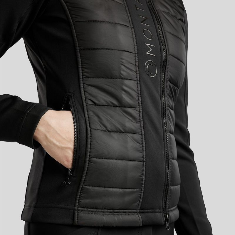 Kurtka hybrydowa Emma Softshell Czarna