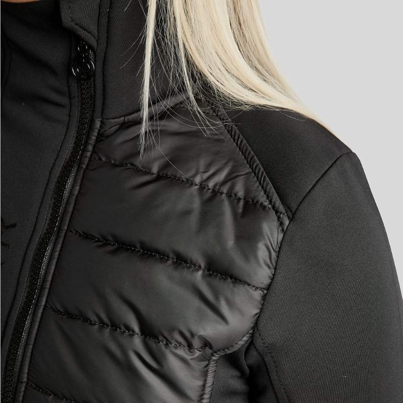 Kurtka hybrydowa Emma Softshell Czarna