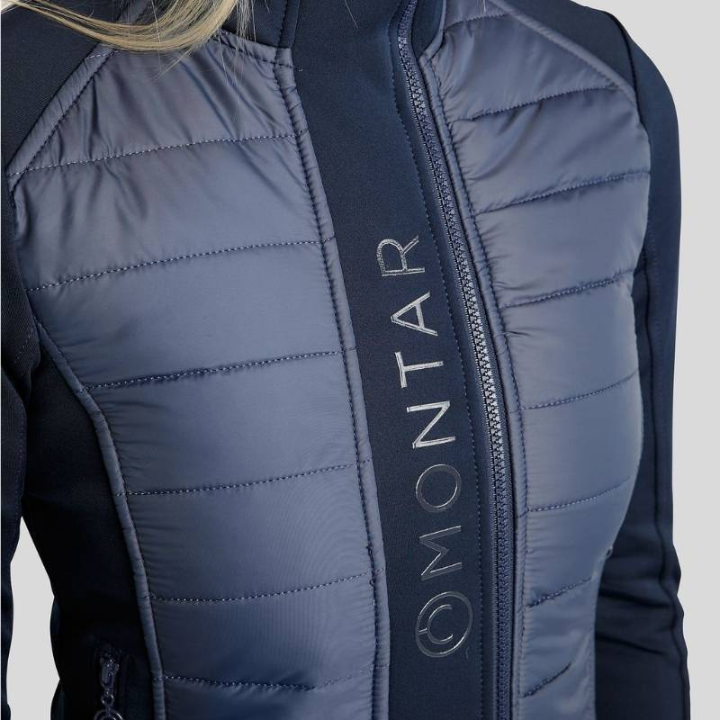 Kurtka hybrydowa Emma Softshell Granatowa