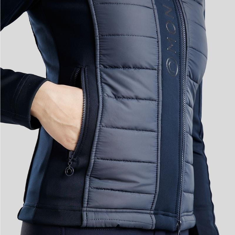 Kurtka hybrydowa Emma Softshell Granatowa