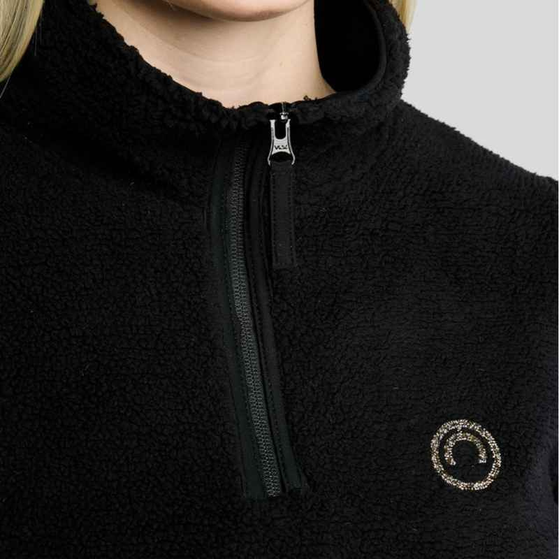 Polar Teddy MoEbba Q-Zip  Czarny