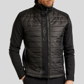 Kurtka hybrydowa męska Emanuel Softshell Czarna Kurtka hybrydowa męska Emanuel Softshell Czarna