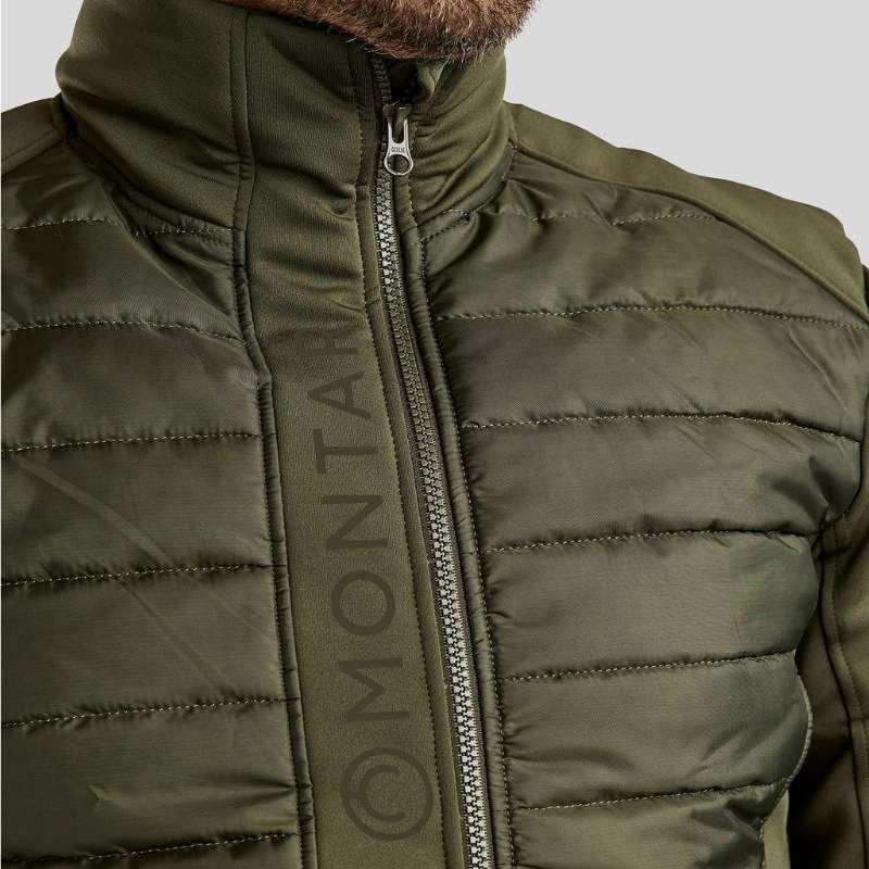 Kurtka hybrydowa męska Emanuel Softshell Olive