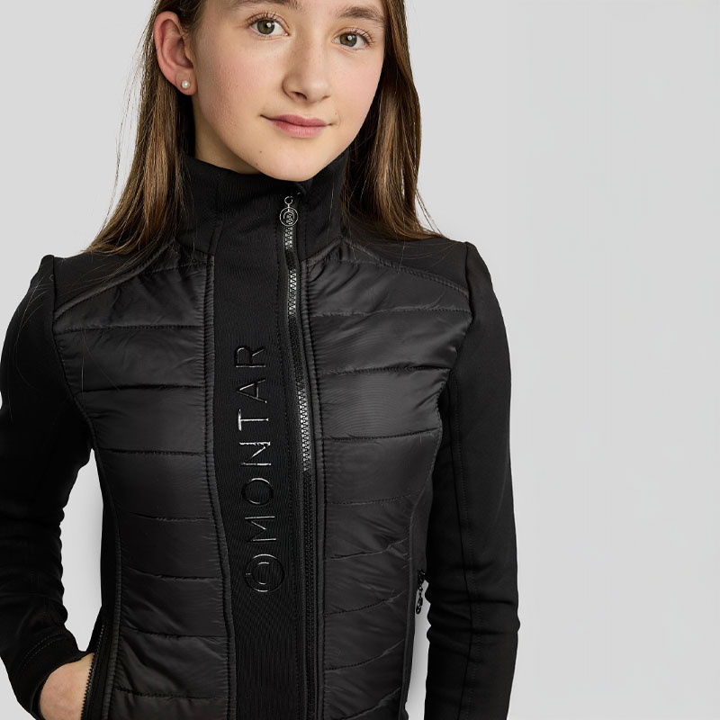 Kurtka hybrydowa Dzieci/Junior Emma Softshell Czarny