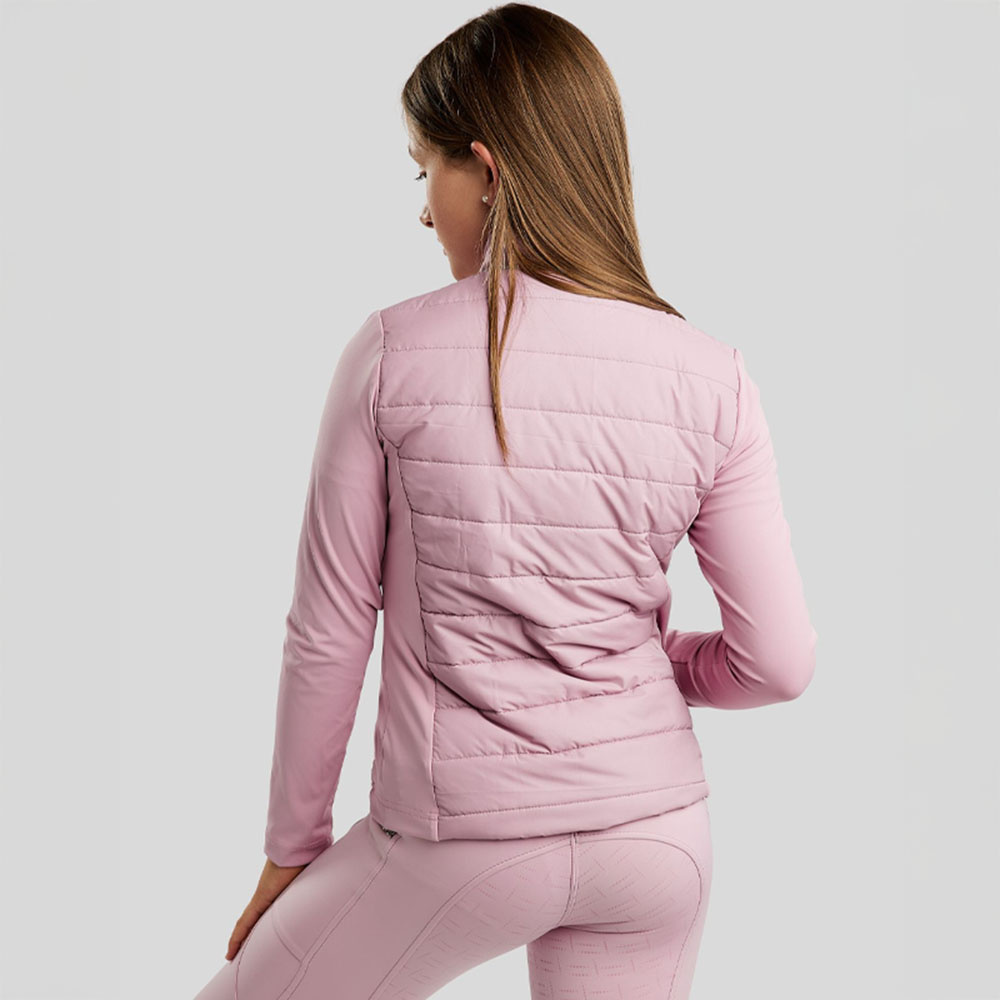 Kurtka hybrydowa Dzieci/Junior MoLila Softshell Champagne Crystal Tape Candy Pink