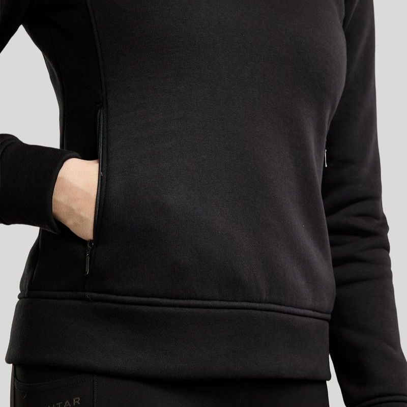 Bluza MoNaja Gun Metal Crystals Czarna